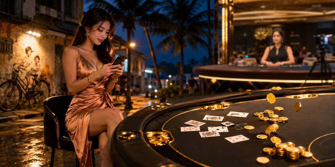 dominoqq Live Casino Tables untuk Malaysia dengan GrabPay